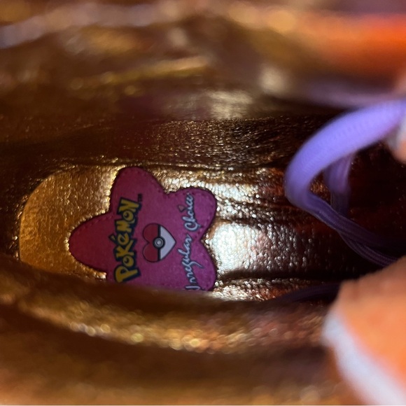 Irregular Choice Pokemon Flames and Bolts High Top Sneakers - Picture 7 of 9